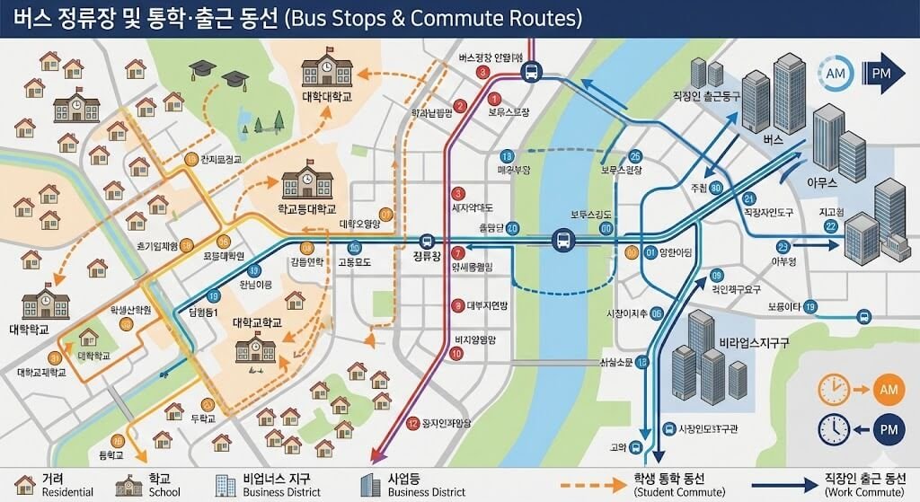 버스정류장위치